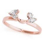 Wedding Band Wraps & Inserts, in Rose Gold - 81690