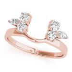 Wedding Band Wraps & Inserts, in Rose Gold - 81691