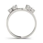 Wedding Band Wraps & Inserts, in White Gold - 81691