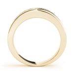 Channel Set Wedding Ring, in Yellow Gold - 81697