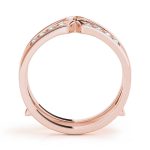 Wedding Band Wraps & Inserts, in Rose Gold - 81699