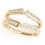 Wedding Band Wraps & Inserts, in Yellow Gold - 81699