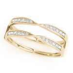 Wedding Band Wraps & Inserts, in Yellow Gold - 81700