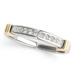 Channel Set Wedding Ring, in Yellow Gold - 81813