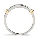 Channel Set Wedding Ring, in Yellow Gold - 81813