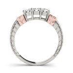 Prong Set Wedding Ring, in Rose Gold - 81859