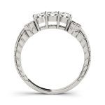 Prong Set Wedding Ring, in Sterling Silver - 81859