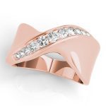 Diamond Fashion Ring, in Rose Gold - 82322