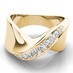 Diamond Fashion Ring, in Yellow Gold - 82322