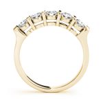 Bar Set Wedding Ring, in Yellow Gold - 82330