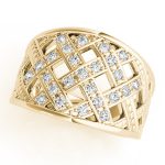 Diamond Fashion Ring, in Yellow Gold - 82353