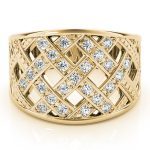 Diamond Fashion Ring, in Yellow Gold - 82353