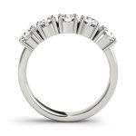 Prong Set Wedding Ring, in Platinum - 82442