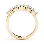 Prong Set Wedding Ring, in Yellow Gold - 82442