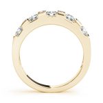 Bar Set Wedding Ring, in Yellow Gold - 82443