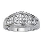 Diamond Fashion Band, in White Gold - 82480