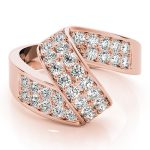 Diamond Fashion Band, in Rose Gold - 82486