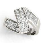 Diamond Fashion Band, in Platinum - 82486