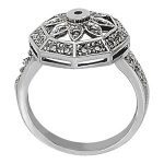 Diamond Fashion Ring, in Platinum - 82488