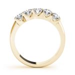 Prong Set Wedding Ring, in Yellow Gold - 82598