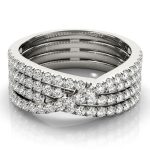 Diamond Fashion Ring, in Sterling Silver - 82626