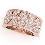 Diamond Fashion Ring, in Rose Gold - 82660