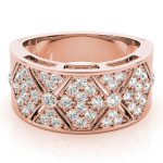 Diamond Fashion Ring, in Rose Gold - 82660