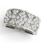 Diamond Fashion Ring, in Sterling Silver - 82660