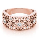 Diamond Fashion Ring, in Rose Gold - 82662