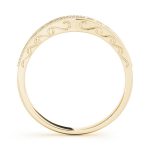 Pave Wedding Ring, in Yellow Gold - 82674