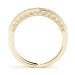 Prong Set Wedding Ring, in Yellow Gold - 82677