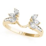 Wedding Band Wraps & Inserts, in Yellow Gold - 82748