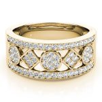 Diamond Fashion Ring, in Yellow Gold - 82802