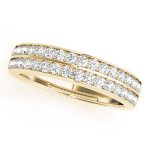 Prong Set Wedding Ring, in Yellow Gold - 82830