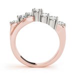 Prong Set Wedding Ring, in Rose Gold - 83004