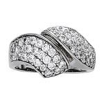 Diamond Fashion Band, in White Gold - 83030