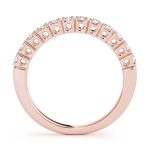 Prong Set Wedding Ring, in Rose Gold - 83236