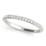 Prong Set Wedding Ring, in Sterling Silver - 83240