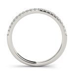 Prong Set Wedding Ring, in Platinum - 83240