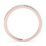 Prong Set Wedding Ring, in Rose Gold - 83250