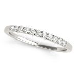 Prong Set Wedding Ring, in Platinum - 83250