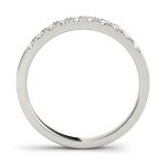 Prong Set Wedding Ring, in Platinum - 83251