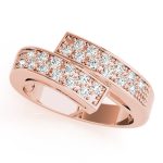 Diamond Fashion Band, in Rose Gold - 83372