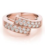 Diamond Fashion Band, in Rose Gold - 83372