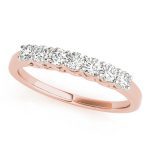 Prong Set Wedding Ring, in Rose Gold - 83398