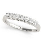 Prong Set Wedding Ring, in Platinum - 83398