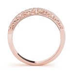 Prong Set Wedding Ring, in Rose Gold - 83491