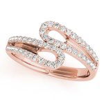 Diamond Fashion Ring, in Rose Gold - 83513