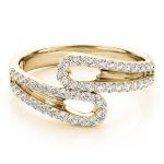 Diamond Fashion Ring, in Yellow Gold - 83513