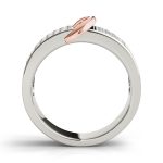 Diamond Fashion Band, in Rose Gold - 83541